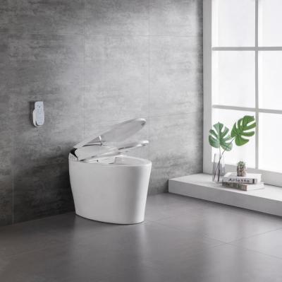 China Tank Factory Direct Sales Infrared Sensor Flip Intelligent Seat Smart Toilet Hidden Automatic Bidet for sale