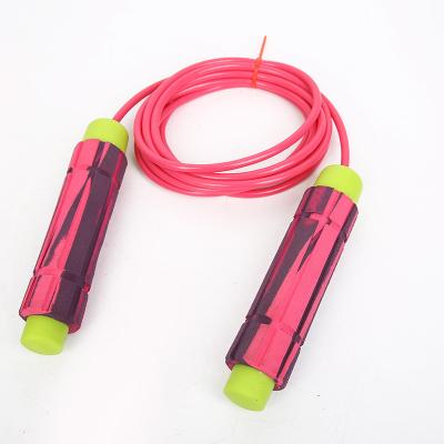 China Hot Goods on Amazon Home Fitness for Men and Women Wire Weighted Jump Ropes for sale