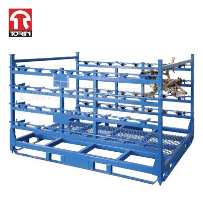 China Torin LK30 Auto Parts Rack Station Auto Apparatus Tray Placing Rack Metal Pallet Wire Mesh Container LK30 for sale