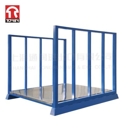 China Torin LK22 Textile Rack Stacking Rack Material Metal Stacking Shelf Heavy Fabric Rack 1560*1456*1200 mm for sale