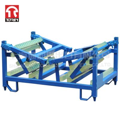 China Logistics Transportation Torin DZ106 Warehouse Wheel Metal Rack Heavy Duty Metal Pallet Wire Mesh Container for sale