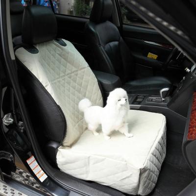 China Waterproof Universal Travel Small Pets Padded Back Seat Back Cover Mat Pet Dog Car Seat For Car for sale