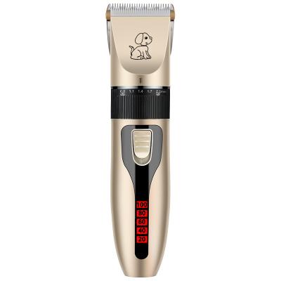 China Viable Pet Tool USB Dog Hair Trimmer Pet Clippers High Quality Low Noise Rechargeable Professional Cat Self Grooming Groomer for sale