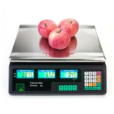 China Good quality electronic scale 40kg digital scale S208-NEW for sale