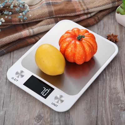 China WITH LID Household Digital Digital Weighing Scale USB Kitchen Battery Top Selling Electronic Refilling Scale For Baking for sale