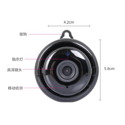 China NIGHT VISION V380 Mini WiFi IP Camera With Hook & Loop Night Vision Motion Tracker Infrared Two Way Audio CCTV P2P Home Security for sale