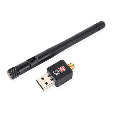 China Receiver Bu Rtl8723 150m Usb 2.0 Wireless Wifi Adapter Desktop Lan Card For Laptop Desktop Network for sale