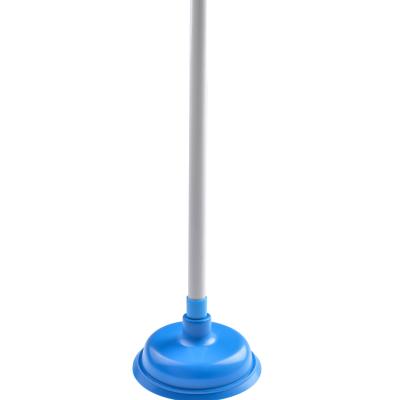 China Rubber Stocked Toilet Plungers For Bathroom Heavy Duty Force Cup Plunger For Toilet Grip To Fix Clogged Toilet And Drain for sale