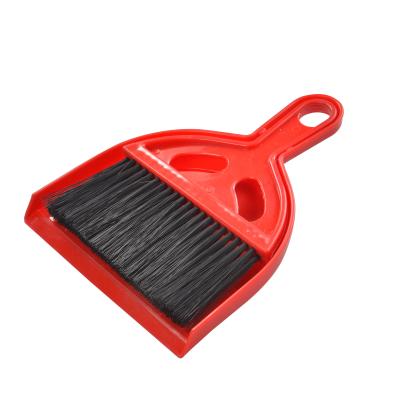 China Small Home Mini Dustpan Broom and Dustpan Set and Playbrush Hand Sweep Cute Little Beater Dust Pan and Playbrush for Camping Keyboard for sale