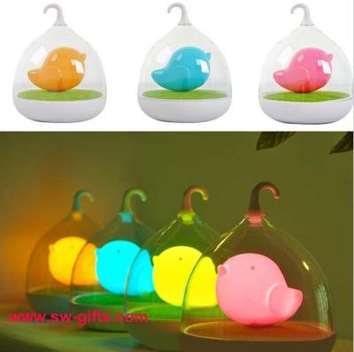 China Hand Held Dimmable Night Light Kids Gift Romantic Birdcage Touch Sensor Control Lamps LED for sale