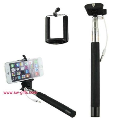 China Universal Extendable Handheld Mobile Phone Monopod Camera Tripod Phone Holder Stick for sale