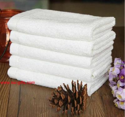 China Soft Bath Towel White Cotton Big Hotel Towel Washcloths Wedding Hand Towels for sale