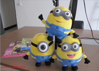 China 3pcs/set 3D Minions Jorge Plush Toy Stuffed Plush Birthday Gift for Child Christmas Gift for sale