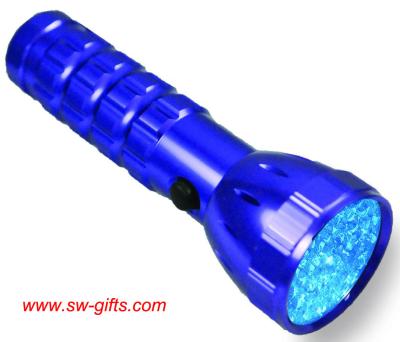 China Ultraviolet 28 LED blacklight Flashlight - 395nm for detection of Pet Urine on carpets for sale