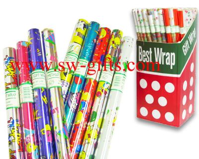 China 2019 customized Gift wrapping paper and high quanlity types of gift wrapping paper for sale