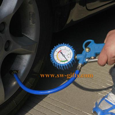 China 0-220PSI Self-locking Auto Car Wheel Tire Air Pressure Gauge Meter Tyre Tester Vehicle Monitoring System for sale