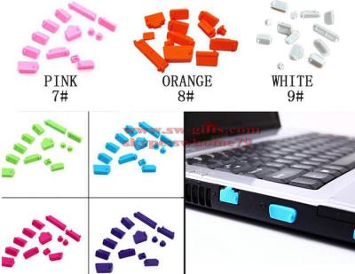 China Colorful Silicone Laptop Anti Dust Plug Cover Stopper Universal Laptop dustproof usb dust plug Computer Accessories for sale