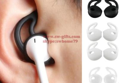 China In-Ear Eartips Earbuds Earpods Earphone Case Cover Skin for Apple Airpods iPhone 7 6 6S Plus 5 5S SE with Ear Hook for sale