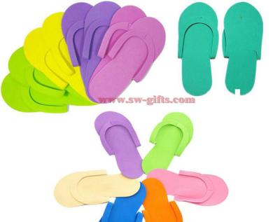 China Disposable Foam Slippers High Quality Foam Pedicure Slippper for Salon Spa Pedicure Flip Flop Tools for sale