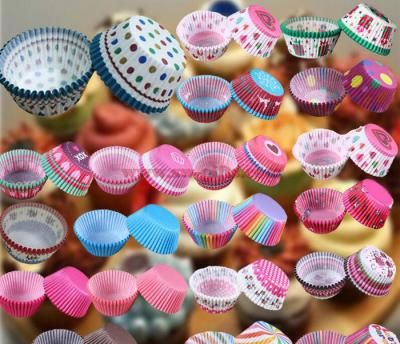 China Beatiful 100 pcs/lot Cooking Tools Grease-proof Paper Cup Cake Liners Baking Cup Muffin Kitchen Cupcake Cases Cake Mold for sale