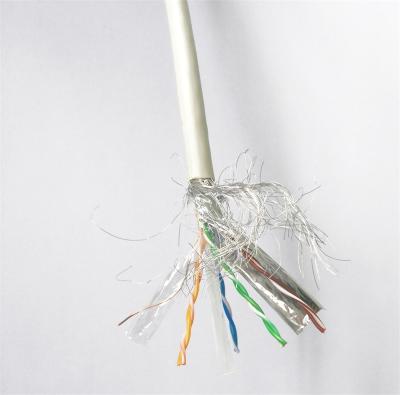 China Hot sales shielded network stp cat6a cable certifier lan cat 6 sftp cable Cat6 SFTP cable for sale