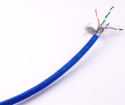 China 23AWG 0.56mm STP/SFTP Cat6 Cat6 SFTP LAN Cable Full Copper Cable for sale