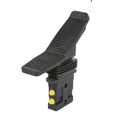 China General TEM 6 Inch Excavator Forward And Rear Single Foot Pedal Two Way Valve for sale