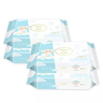 China New Type Baby Cleaning Durable Using Customizable Wholesale Baby Face Wet Wipes for sale