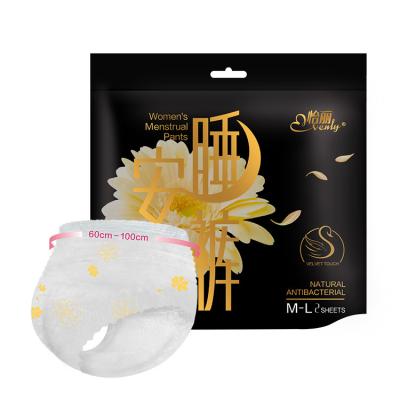 China Ladied Design Breathable Special Organic Night Period Widely Used Period Sanitary Pad Menstrual Panties for sale