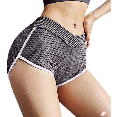 China Breathable in the hip pants anti-light quick-drying tight running tight running sports three-point pants women yoga fitness shorts for sale