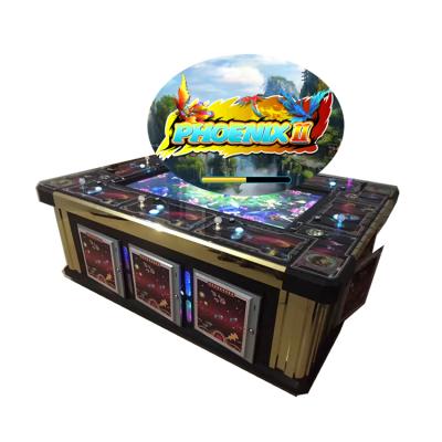 China Custom Metal+Acrylic Color Coin Operated Tabletop Metal+Acrylic Ocean Chasing Fish Game Game Machine for sale