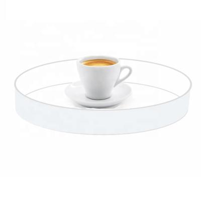 China Custom Size Clear Acrylic Tray Serving Eco - Friendly For Hotel Restaurant for sale