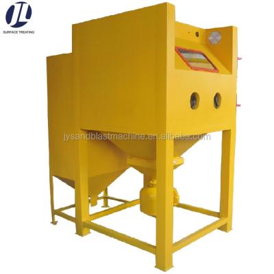 China Industrial Factory Pressure Sand Blast Machine JL-1010P Sandblasting Cabinet for sale