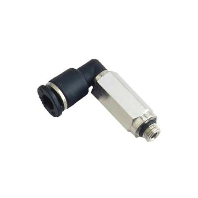 Chine PLL - Type ovale mini taille de SMC de garnitures de tube pneumatique de coude de C serrée et stable à vendre