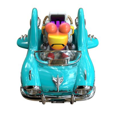 China Cartoon Toy New Design Lamtoys 25cm Fresh Toy Car Action Number Chameleon Trend Plastic Cartoon Used Car Series for sale