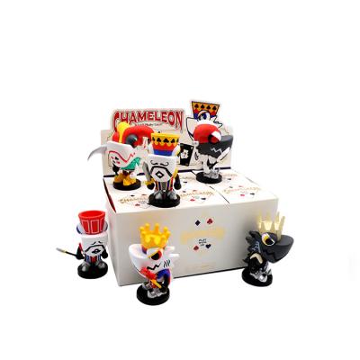 China Cartoon Toy Lamtoys Cartoon Plastic Vinyl Mini Hand-Made Model Action Figure Suitable for Desktop Decoration for sale