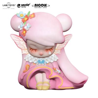 China New PVC+ABS Lamtoys Design Nicole Butterfly Fairy Cute Anime Drawing 20CM Vinyl Girl Nicole Toys for sale