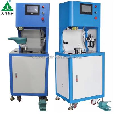 China Automatic Slipper Computer Shoemaking Last Top Slip In Machine Pneumatic Butt Pull In Machine for sale