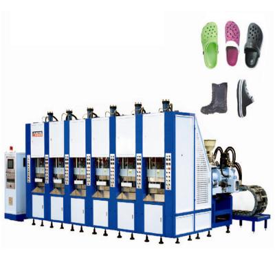 China Automatic Single Shoe UNIQUE EVA Foam Injection Molding EVA Color Sole Making Machine for sale