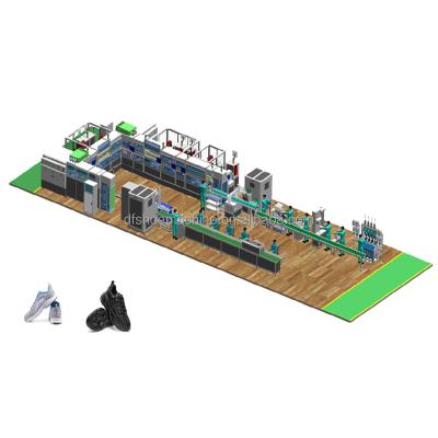 China Shoe Making Industry Intelligent Shoe Making Machine Production Assembly Line Safety Shoe Making Machine Automatic Price for sale