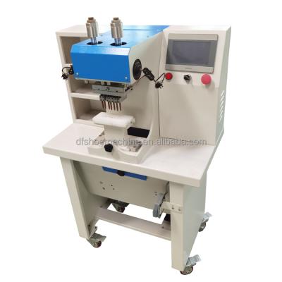 China Eyelet Multi Hole Shoes Primary Punch Shoe Making Upper Automatic Leather Eyelet Hole Punching Machine for sale