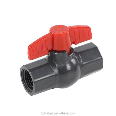 China Home& garden& Agriculture JS Irrigation PVC Octagon Ball Valve With Thread for sale