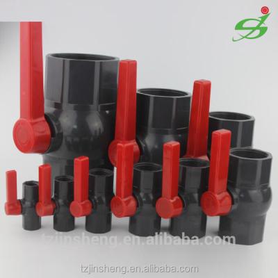 China New Design Water Supply Plastic Ball Valve,Manufacturer Supplied PVC Ball Valve for sale