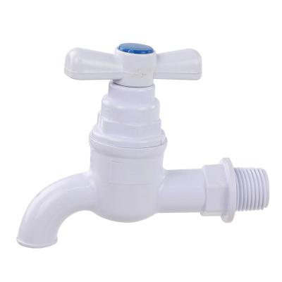 China Plastic basin garden faucet, plastic faucet for washing machine, high quality JS basin water faucet, for sale