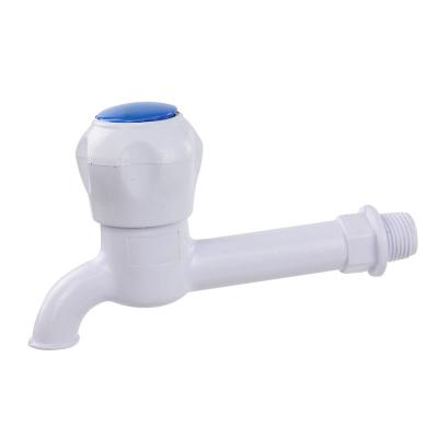 China Plastic Metered Faucets Porcelain Supply Bibcock, ABS Faucet Water Tap for sale