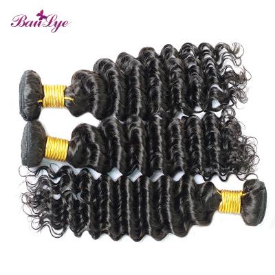 China DEEP WAVE Grade 9A 8 10 26 28 30 32 40 42 Inch Natural Indian Deep Wave Hair for sale