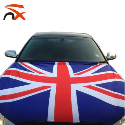 China Wholesale Custom Printed Cover Polyester World Cup Car Engine Hood Flag Cover for sale