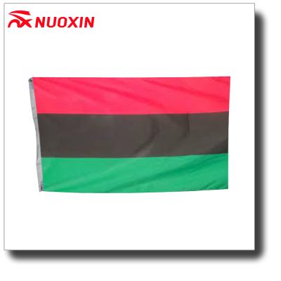 China Custom FLYING NX red black green big national flag for promotion for sale