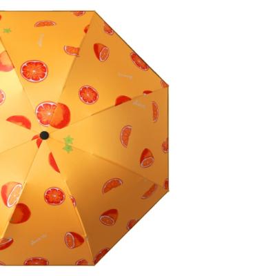 China Keeps your drinks hot & Factory Price Cold Automatic Fruit Umbrella Folding Outdoor Automatic Open Printing Umbrellas for sale