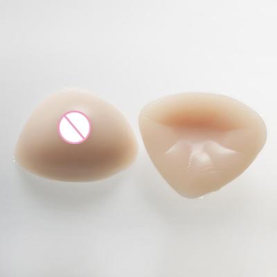 China 100% silicone women inserts chest pads enhancer triangle bra misleading breast bust shape for operation silicone bra FB01 skin color for sale